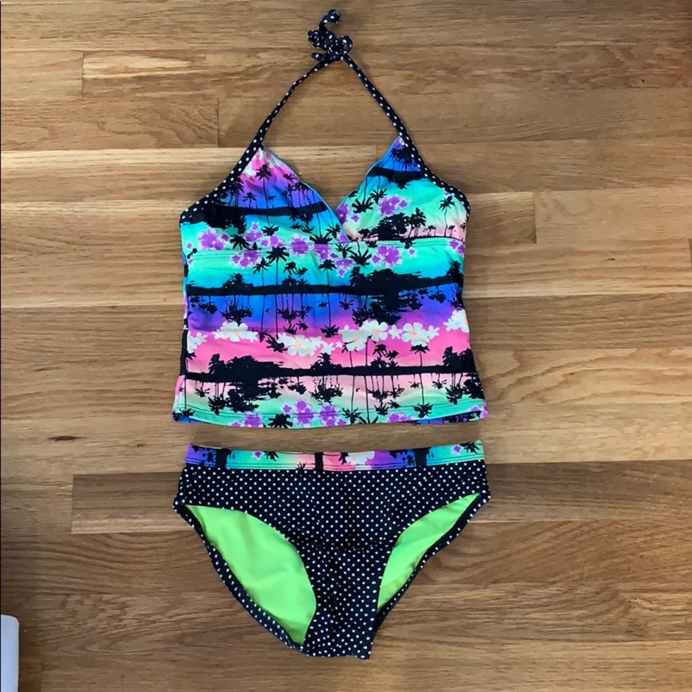 Rainbow beach bathing suit